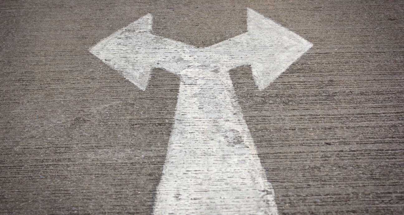 fork in the road