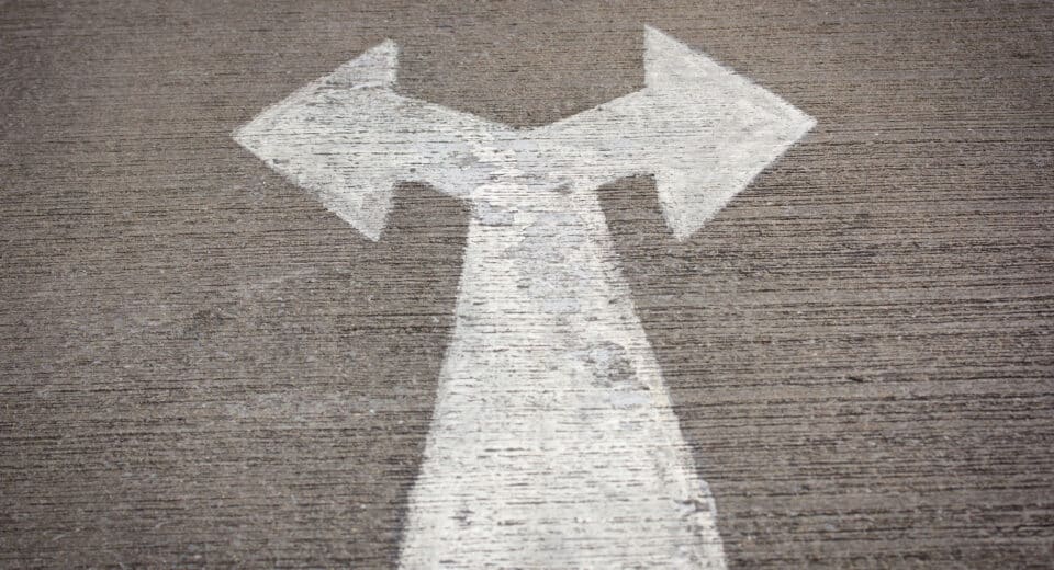 fork in the road